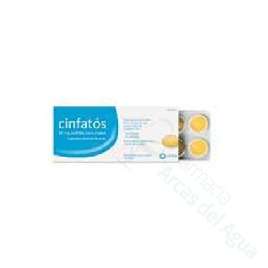 CINFATOS ANTITUSIVO 10 MG PASTILLAS PARA CHUPAR, 20 COMPRIMIDOS