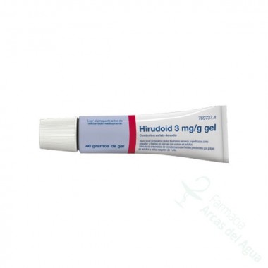 HIRUDOID 3 MG/G GEL , 1 TUBO DE 40 G