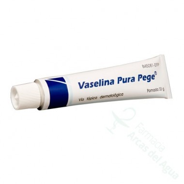 VASELINA PURA PEGE POMADA , 1 TUBO DE 33 G