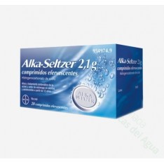 ALKA-SELTZER 2,1 G COMPRIMIDOS EFERVESCENTES , 20 COMPRIMIDOS